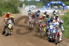 Motocross Manching - MX 2T Cup - Start zum MX 2T Cup - Hans-Jürgen Rottler #22 MSC Manching - Foto: Jürgen Meyer