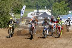 Motocross Manching - MX 2T Cup - Start zum MX 2T Cup - Hans-Jürgen Rottler #22 MSC Manching - Foto: Jürgen Meyer