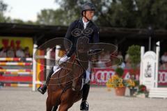 Reittage Hagau AUDI CUP -  Max Kuehner mit seinem Pferd Coer de Lion - Foto: Jürgen Meyer