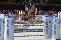 Reittage Hagau AUDI CUP - Lars Nieberg mit seinem Pferd Galippo 5 - Foto: Jürgen Meyer