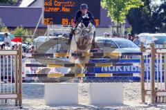 Reittage Hagau AUDI CUP - Max Kuehner auf seinem Pferd Cornetta - Foto: Jürgen Meyer