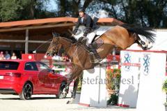 Reittage Hagau AUDI CUP -  Max Kuehner mit seinem Pferd Coer de Lion - Foto: Jürgen Meyer