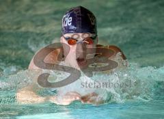 Schwimmen Bayerische Meisterschaft 2008 - Raphaela Piehler beim Vorlauf zu 100 M Lagen