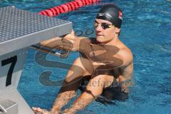 Schwimmen - SC Delphin Ingolstadt - Training - Freibad Ingolstadt - 50 Meter Becken - Paul Huch (Jahrgang 1996) - Start