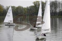 Segelregatta des ESV Ingolstadt - Donau Staustufe Ingolstadt