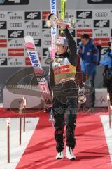 68. Vierschanzentournee 2019/2020 - Oberstdorf Auftaktspringen - Erster Platz Ryoyu Kobayashi JPN Jubel Finale