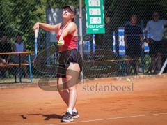 Tennis - Nordbräu Cup - Finale  - Frauen - 2026 - Nordbräu Cup 2026 - Finale - Frauen - Graber Nadine - TC Aschheim in Pink - Grigorieva Darja - TK Bietigheim in dunkler Hose - Foto: Meyer Jürgen