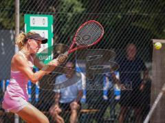 Tennis - Nordbräu Cup - Finale  - Frauen - 2026 - Nordbräu Cup 2026 - Finale - Frauen - Graber Nadine - TC Aschheim in Pink - Grigorieva Darja - TK Bietigheim in dunkler Hose - Foto: Meyer Jürgen