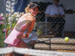 Tennis - Nordbräu Cup - Finale  - Frauen - 2026 - Nordbräu Cup 2026 - Finale - Frauen - Graber Nadine - TC Aschheim in Pink - Grigorieva Darja - TK Bietigheim in dunkler Hose - Foto: Meyer Jürgen