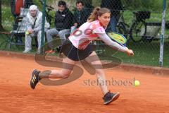 Porsche Zentrum Ingolstadt Tennis Cup - 1. Siegerin der Frauen Paar Laura Ioana - TC Aschheim -  Foto: Jürgen Meyer