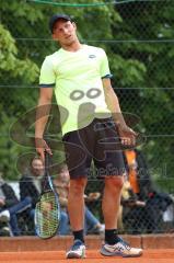 Porsche Zentrum Ingolstadt Tennis Cup - Walterscheid - Tukic Nikolas TC Rot Weiss Troisdorf - enttäuscht -  Foto: Jürgen Meyer