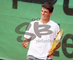 Tennis Jugend Stadtmeisterschaft Ingolstadt - Sieger im Einzel Martin Lenger (STC) gegen Rafael Götz vom DRC