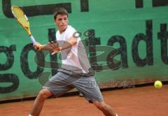 Tennis Jugend Stadtmeisterschaft Ingolstadt - Sieger im Einzel Martin Lenger (STC) gegen Rafael Götz vom DRC