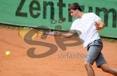 Tennis Jugend Stadtmeisterschaft Ingolstadt - Sieger im Einzel Martin Lenger (STC) gegen Rafael Götz vom DRC