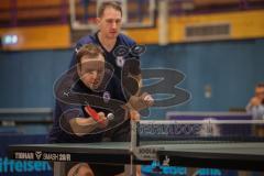 Tischtennis Oberliga -  Saison 2026/27 - MTV Ingolstadt - TV Boos - Hegenberger Sebastian MTV Ingolstadt mit Schmidt Christoph rechts - XXXXX - Foto: Meyer Jürgen