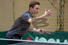 MTV Ingolstadt Tischtennis - DJK/SB Landshut II - Dömel Andreas MTV Ingolstadt - Foto: Jürgen Meyer