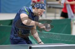 30.Tischtennis-Stadtmeisterschaften Michael Tomasik von TSV Etting Foto: Juergen Meyer