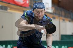 30.Tischtennis-Stadtmeisterschaften Michael Tomasik von TSV Etting Foto: Juergen Meyer