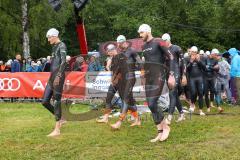 Triathlon Ingolstadt 2022 - Olympische Distanz  - Sebastian Mahr vor dem Start - Foto: Jürgen Meyer