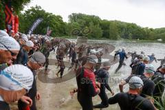 Triathlon Ingolstadt 2022 - Olympische Distanz Start - Foto: Jürgen Meyer