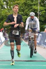 Triathlon Ingolstadt 2022 - 2. Sieger Große-Freese Finn - SV Bayreuth - Mitteldistanz mit einer Zeit von 3:31:57 - Foto: Jürgen Meyer