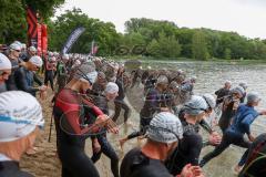 Triathlon Ingolstadt 2022 - Olympische Distanz Start - Foto: Jürgen Meyer