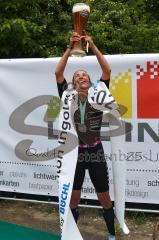 Triathlon Ingolstadt 2022 - Mitteldistanz Frauen - CHACON Laura - Eintracht Frankfurt mit einer Zeit von 4:08:02 - Foto: Jürgen Meyer