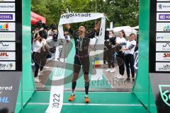 Triathlon Ingolstadt 2022 - Mitteldistanz Frauen - CHACON Laura - Eintracht Frankfurt mit einer Zeit von 4:08:02 - Foto: Jürgen Meyer