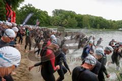 Triathlon Ingolstadt 2022 - Olympische Distanz Start - Foto: Jürgen Meyer