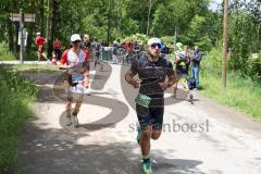 Triathlon Ingolstadt 2022 - Läufer auf der Strecke - Foto: Jürgen Meyer