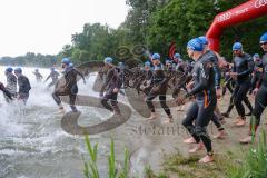 Triathlon Ingolstadt 2022 - Olympische Distanz Start - Foto: Jürgen Meyer