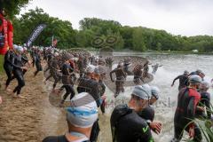 Triathlon Ingolstadt 2022 - Olympische Distanz Start - Foto: Jürgen Meyer