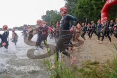 Triathlon Ingolstadt 2022 - Olympische Distanz Start Frauen - Foto: Jürgen Meyer