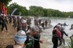 Triathlon Ingolstadt 2022 - Olympische Distanz Start - Foto: Jürgen Meyer