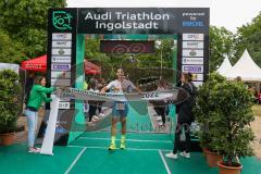 Triathlon Ingolstadt 2022 - Olympische Distanz - 1. Sieger WITTMANN Andreas - TSV Gaimersheim - mit einer Zeit von 2:01:09 - Foto: Jürgen Meyer