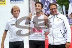 Triathlon Ingolstadt 2012 - Sieger Team Christian Dirscherl und Ralf Schmiedeke