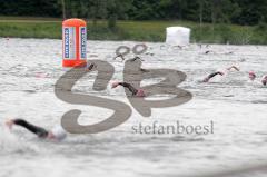 Triathlon Ingolstadt 2012  - Schwimmen