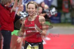 Triathlon Ingolstadt 2012 - Siegerin Mitteldistanz Frauen Rebekka Eßmüller