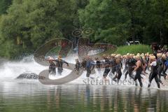 Triathlon Ingolstadt 2012 - Start zur Mitteldistanz