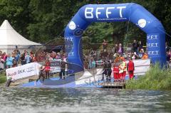 Triathlon Ingolstadt 2012 - Der Schwimmausstieg