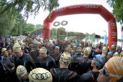 Triathlon Ingolstadt 2012 - Start zur Mitteldistanz