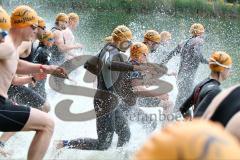 Triathlon Ingolstadt 2014 - Baggersee - Start Shortdistanz