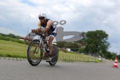 Triathlon Ingolstadt 2014 - Baggersee - Impressionen Fahrradstrecke