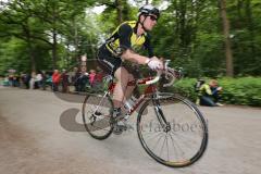 Triathlon Ingolstadt 2014 - Baggersee - Von der Wechselzone zur Radstrecke, Impressionen