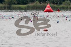 Triathlon Ingolstadt 2014 - Baggersee - Start Shortdistanz