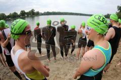 Triathlon Ingolstadt 2014 - Baggersee - Start Shortdistanz