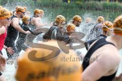 Triathlon Ingolstadt 2014 - Baggersee - Start Shortdistanz