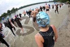 Triathlon Ingolstadt 2014 - Baggersee - Start Shortdistanz