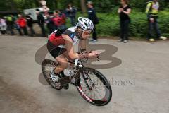 Triathlon Ingolstadt 2014 - Baggersee - Von der Wechselzone zur Radstrecke, Impressionen