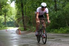 Triathlon Ingolstadt 2016 - Baggersee Ingolstadt - Olympische Distanz, Radfahren, Szene, Speed, Reitz Aron Kelheim